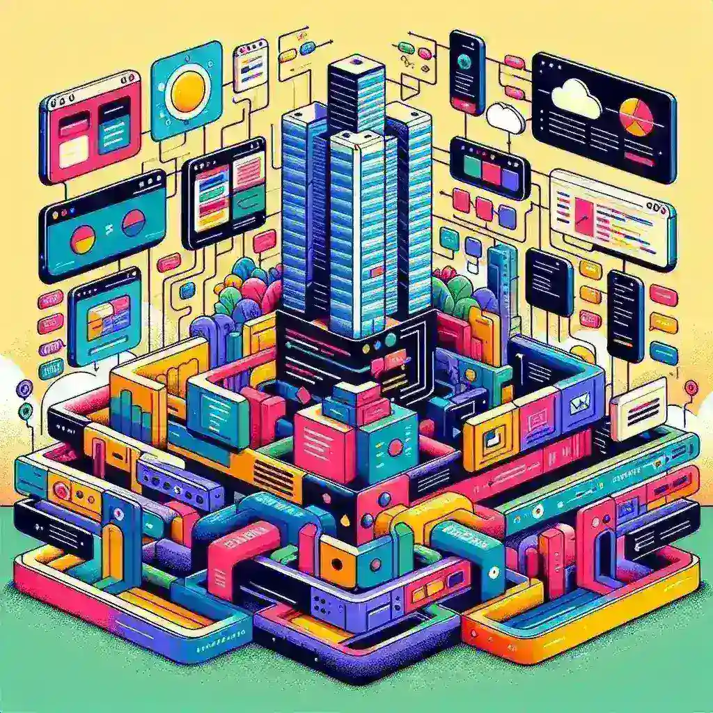"Comparativa entre Frontend y Backend en desarrollo web, mostrando herramientas y responsabilidades clave de cada área."